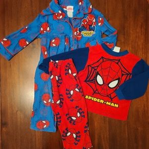 2T & 3T spider man boy pajamas